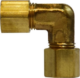  - Brass Compression Elbow